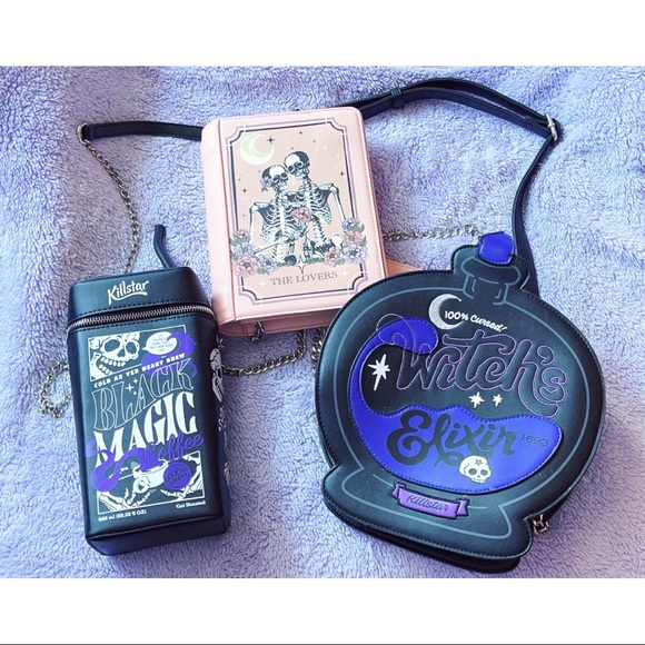 Killstar Black Magic Crossbody Handbag - Picture 7 of 9